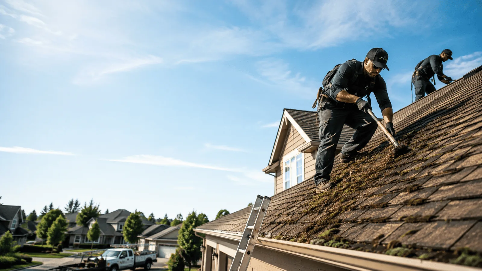 Roof Moss Removal in Beecher Falls, VT near me